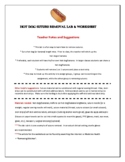 Hot Dog Suture Removal Lab and Worksheet