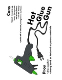 Hot Glue Gun Infographics & Worksheet