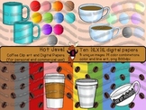 Hot Java! - Coffee Clip Art and Digital Paper
