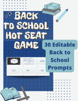 Preview of Hot Seat: First Day of School edition | Team Building | Brain Breaks