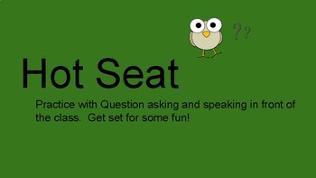 HOT SEAT GAME Are you Ready ?. - ppt download