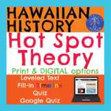 Hot Spot Theory: Hawaiian History: Volcanic Origins Timeli