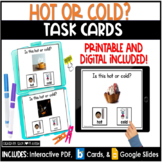 Hot and Cold | Science Task Cards | Boom Cards