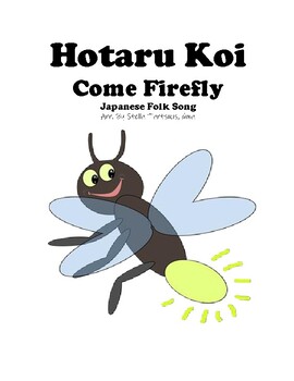 Preview of Hotaru Koi, Japanese Folk Song for Beginner Band - Score and Parts