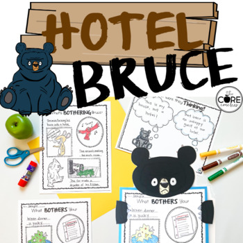 Preview of Hotel Bruce Read Aloud - Reading Activities - Reading Comprehension