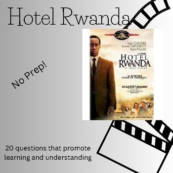 Preview of Hotel Rwanda 20 Movie Viewing Guide & Discussion