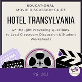 Hotel Transylvania Movie Guide Halloween Social Skills and