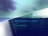 Houghton Mifflin Grade 2:   "Thundercake" Pre-Read/Vocab