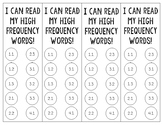 Houghton Mifflin High Frequency Word Bookmarks First Grade
