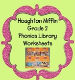 Houghton Mifflin Phonics Reader Worksheets Themes 1-6  Grade 2