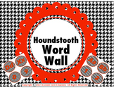 Houndstooth Word Wall Classroom Decor