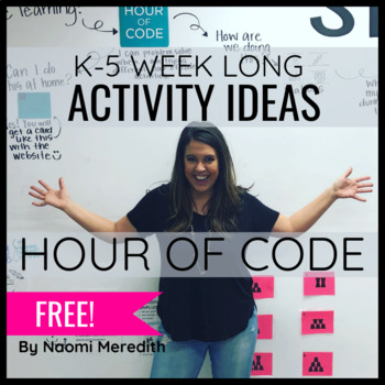 Preview of Hour of Code Activities Guide | Week of Lesson Ideas for K-5