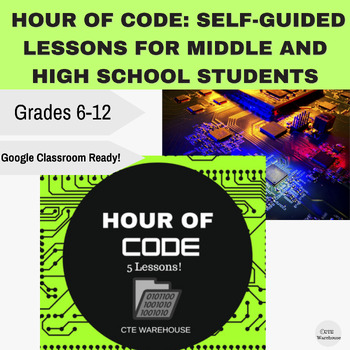 Preview of Hour of Code: Self-Guided Lessons for Middle and High School Students