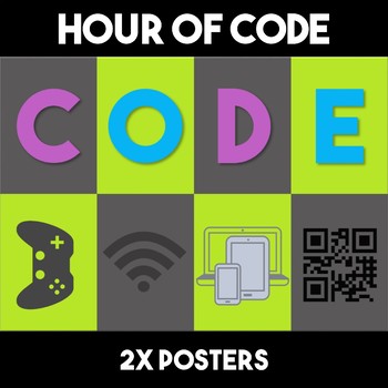 Preview of Hour of Code Wall Display Poster