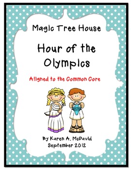 Preview of Hour of the Olympics Common Core Literature Unit