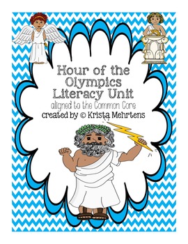 Preview of Hour of the Olympics Literacy Unit  MegaPack Aligned with Common Core