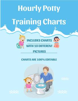 Preview of Hourly Potty Training Charts 