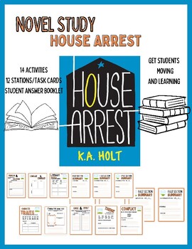 Preview of House Arrest K.A. Holt-  Novel Study