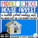 House Arrest by K.A. Holt Novel Study Reading Unit for Mid