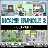 House Clip Art Bundle 2
