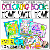 House Coloring Pages | Early Finisher Activities | Home Sw