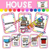House - Flashcards - Colour me Confetti