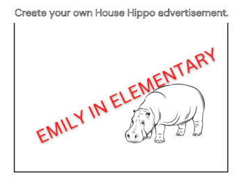 Preview of House Hippos - Media Literacy Lesson - Fact vs. Fiction