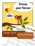 House, Home: 2 Spanish Communicative Activities for whole 