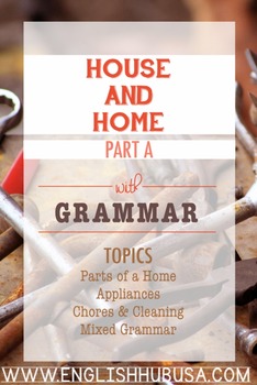 Preview of House & Home (Unit A Packet): Home and Chores  (Adult ESL)