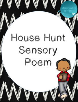 Preview of House Hunt Sensory Poem