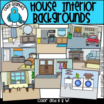 inside house background clipart