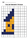 House Pixel Art Symmetrical Image Reflection Educational G