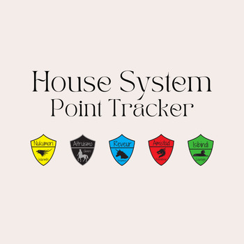 Preview of House System Point Tracker