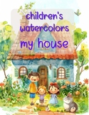 House coloring for kids