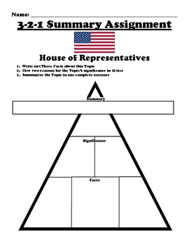 house of representatives assignments