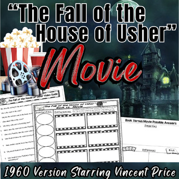 Preview of The Fall of the House of Usher 1960 Film Viewing Guide