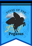 House of the Blue Pegasus - Banner/Pennant