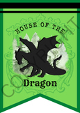 House of the Green Dragons - Banner/Pennant