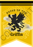 House of the Yellow Griffins - Banner/Pennant