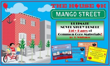 Preview of House on Mango Street Ultimate Novel Study Bundle