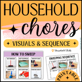 Household Chores | Visual Posters & Sequence Activity | Li
