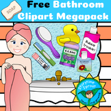 Home Clipart: Bathroom Megapack (23 Free Images!)