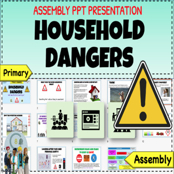 Preview of Household Dangers Elementary Assembly Mini Lesson