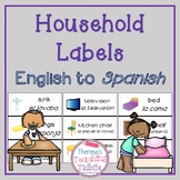 Household Labels English to Spanish