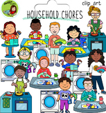 Household chores clip art- 1