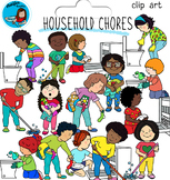 Household chores clip art -2