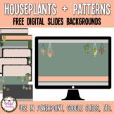 Houseplants + Patterns FREE Slideshow Backgrounds for Powe