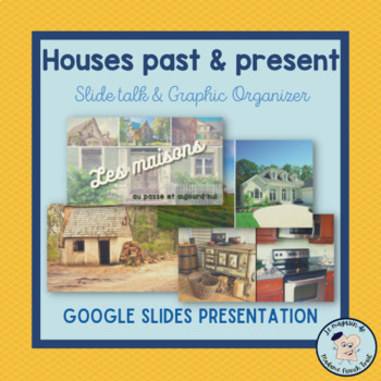 Preview of Houses Then & Now Google Slide Talk