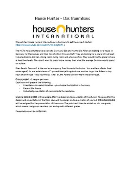 Preview of Housing Project a la House Hunters International