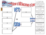 How A Bill Becomes A Law Graphic Organizer